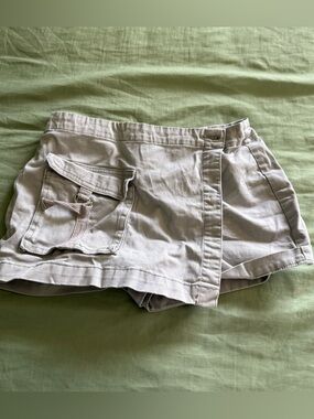 Wild Fable Gray Skort